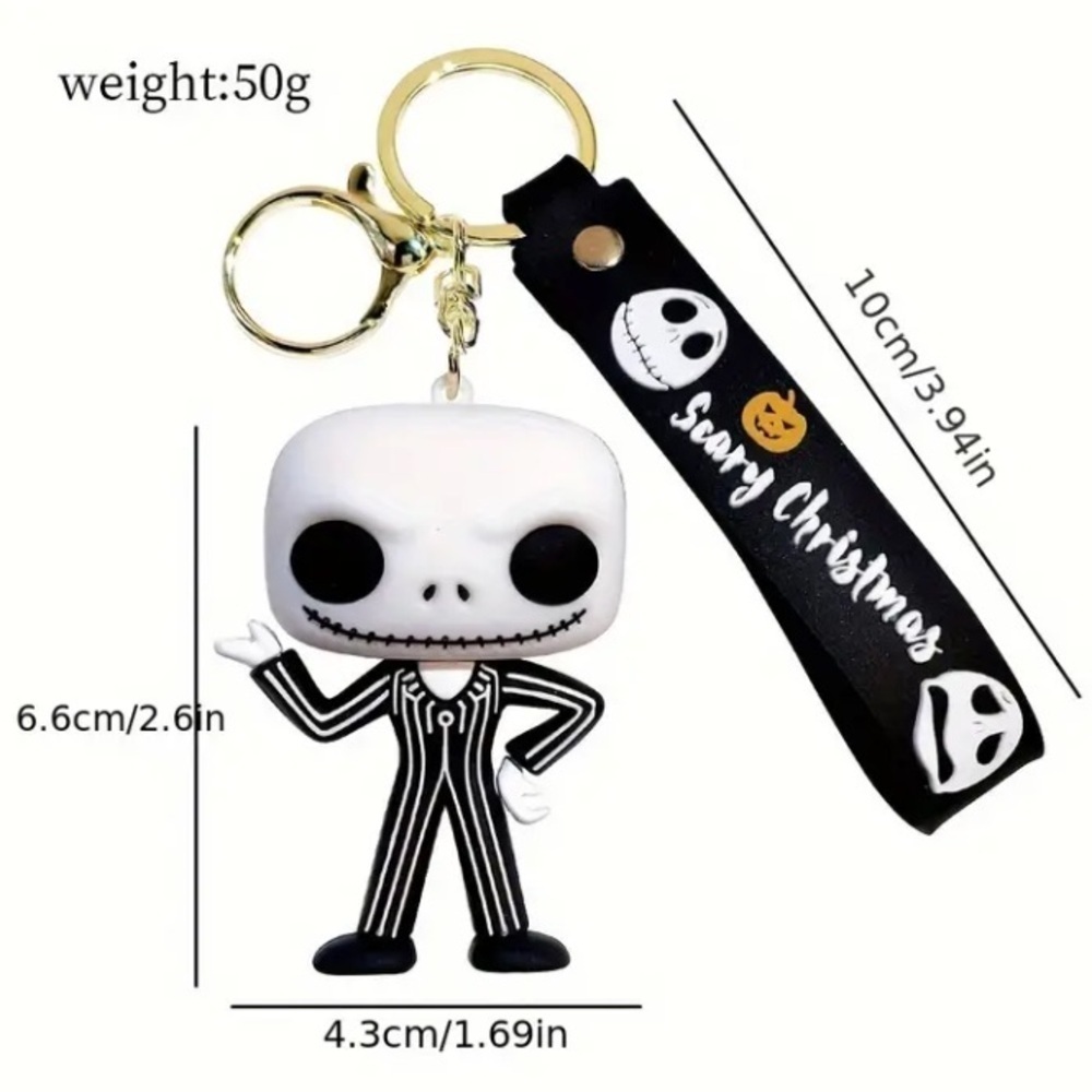 Jack Skellington Keychain - Picture 2 of 2